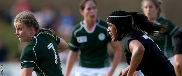 Molloy played in Ireland's magnificent victory over New Zealand at the 2014 Women's Rugby World Cup