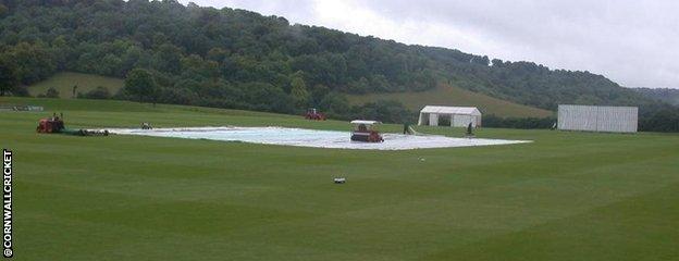 Rain at Wormsley