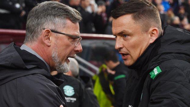 Craig Levein and Paul Heckingbottom