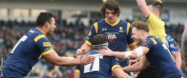 Sam Betty scored the last of his 22 tries for the club in the 57-14 European Challenge Cup win over Enisei at Sixways in January