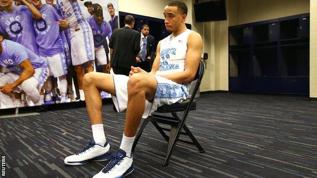 Brice Johnson contemplates defeat