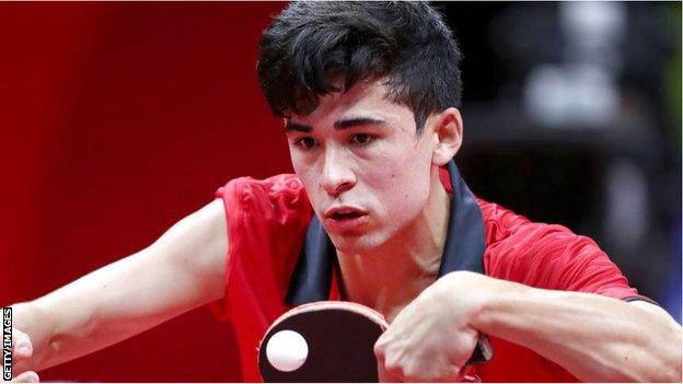 British Para table tennis player Kim Daybell