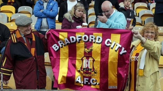 Bradford City fans