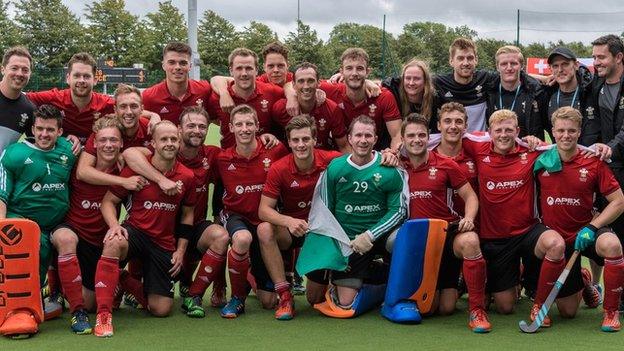 Wales men hockey