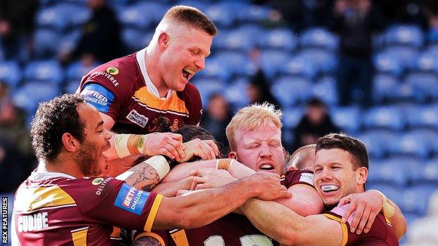 Huddersfield Giants last reached the semi-finals of the Challenge Cup in 2012, when they were defeated by eventual winners Warrington Wolves