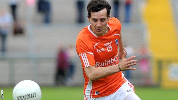 Jamie Clarke impressed with a tally of 1-3 in Armagh's victory against Louth on Sunday