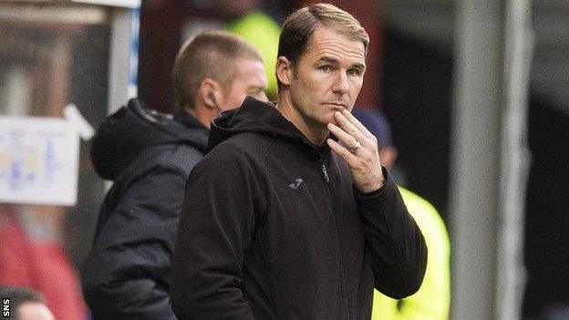 Partick Thistle manager Alan Archibald