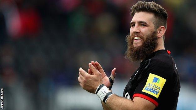 Former Saracens flanker Will Fraser