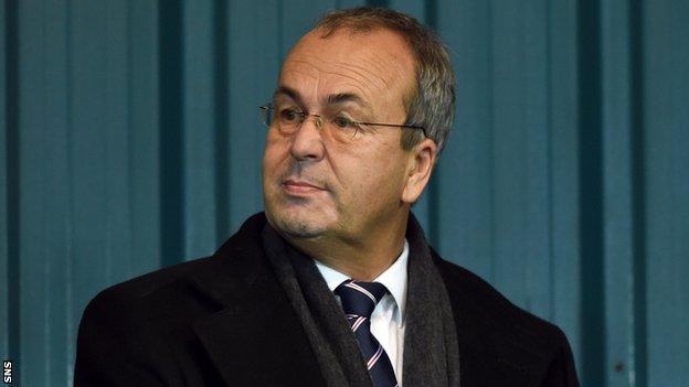 Ross County chairman Roy MacGregor