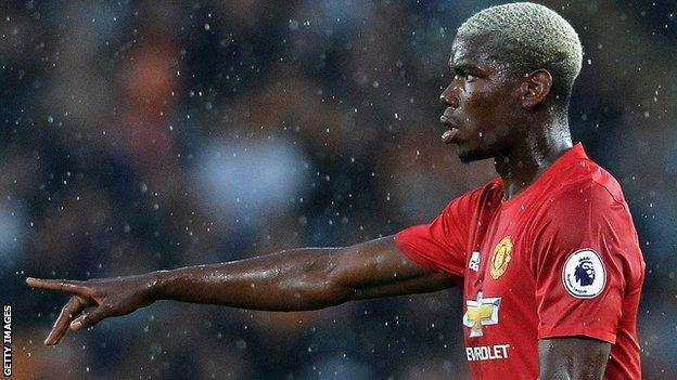 Manchester United's Paul Pogba