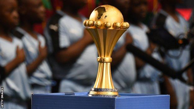 The Africa Cup of Nations trophy