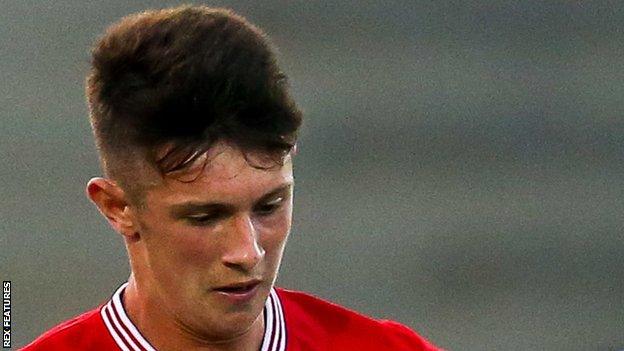 Rory Holden is yet to make a senior appearance for Bristol City since joining from Derry City in 2017