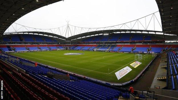 Bolton Wanderers four points adrift of safety in 23rd place in the Championship table