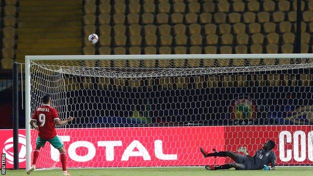 Southampton's Sofiane Boufal missed as Benin beat Morocco 4-1 on penalties