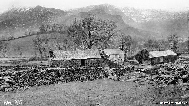 Goosemire, Mardale, Cumbria 1935. Royal Commission on the Historical Monuments of England