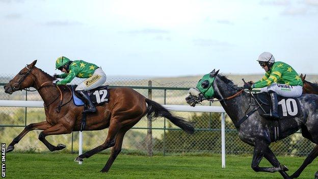 Bryony Frost leads the field on Zikany