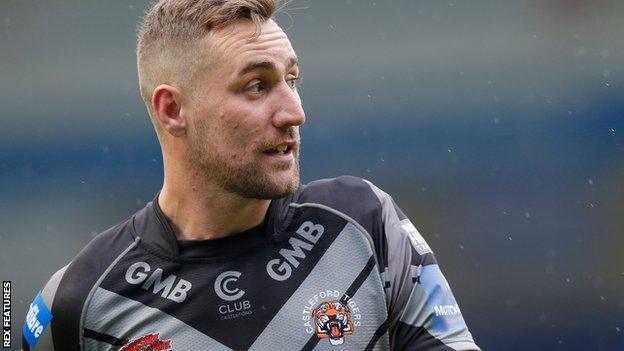 James Clare in action for Castleford Tigers