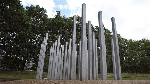 July 7 memorial in Hyde Park, London