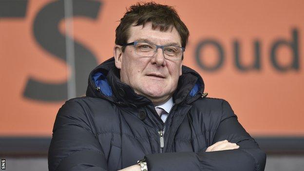 St Johnstone manager Tommy Wright