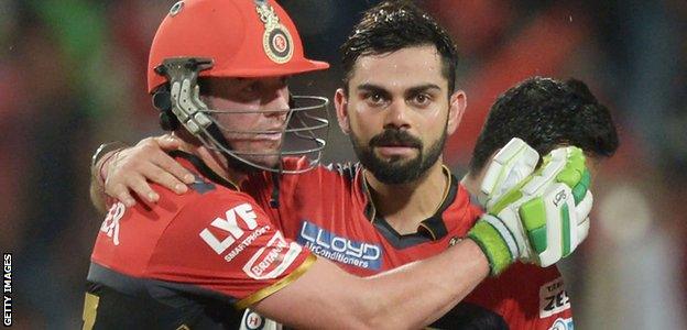 AB de Villiers and Virat Kohli have scored more than 7,000 runs while playing together for Royal Challengers Bangalore in the IPL