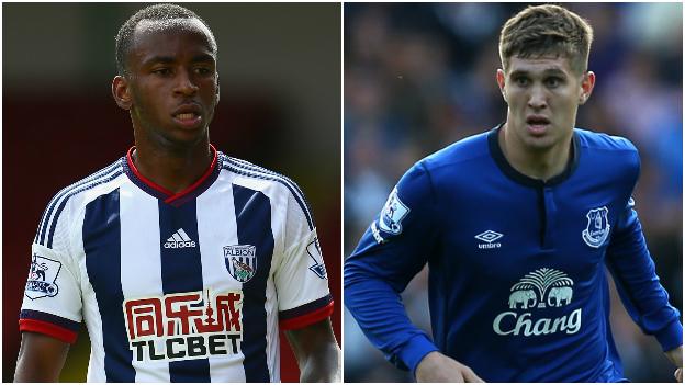 Saido Berahino and John Stones