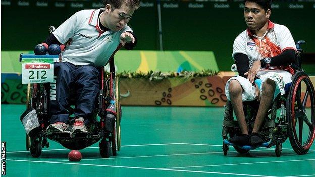 Boccia at the Rio Paralympics