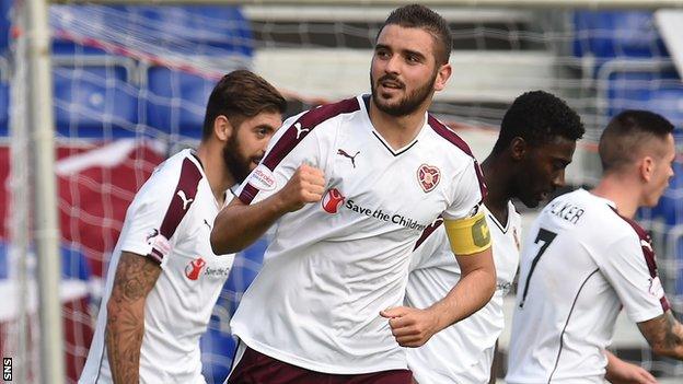 Hearts captain Alim Ozturk