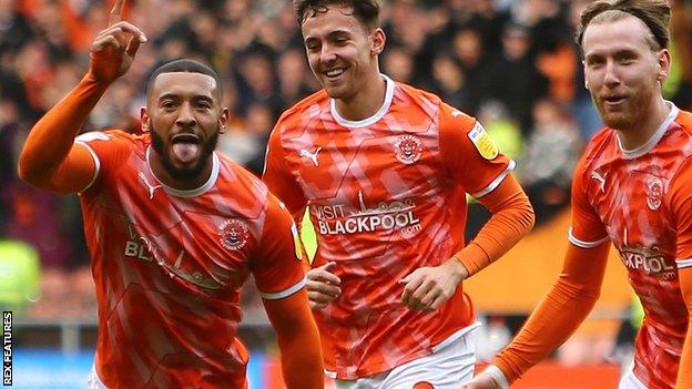 Blackpool celebrate