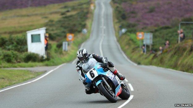 Michael Dunlop at the Creg-Ny-Baa