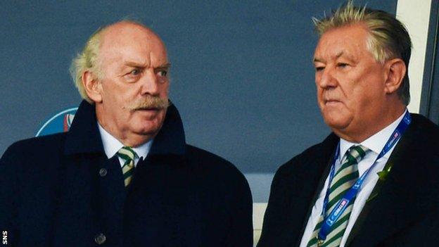 Dermot Desmond and Peter Lawwell