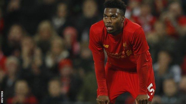 Daniel Sturridge has yet to score a league goal this season