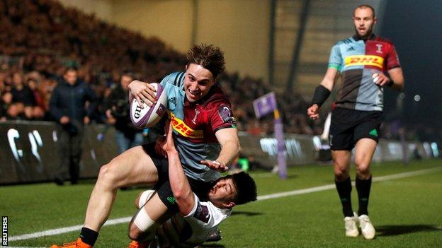 Cadan Murley scores for Harlequins