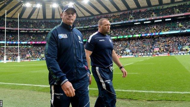 Vern Cotter and Jonathan Humphreys