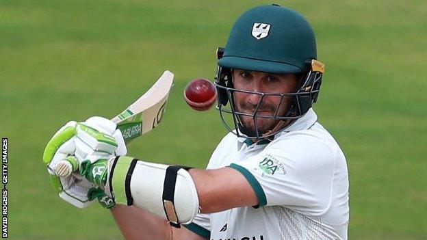 Worcestershire opener Daryl Mitchell's first century against Warwickshire means he now needs only reach three figures against Surrey to complete his county set