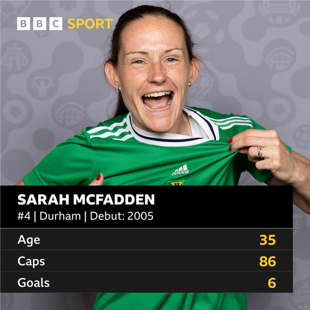 Sarah McFadden stats