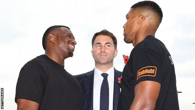 Dillian Whyte and Anthony Joshua