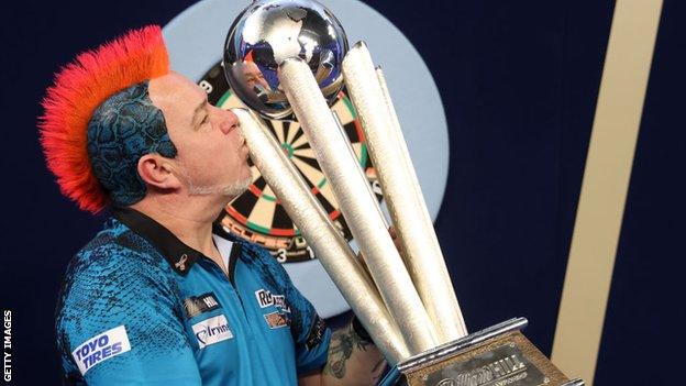 Peter Wright wins PDC World Darts Championship title for second time BBC Sport