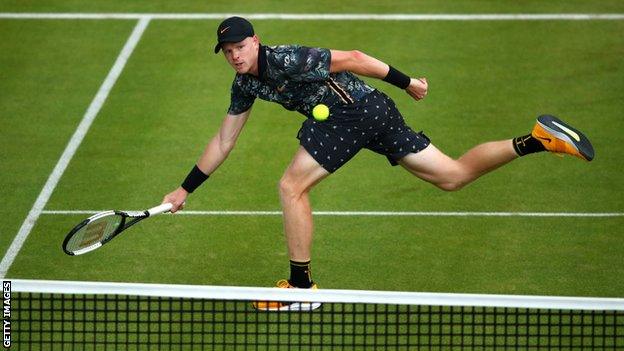 Britain's Kyle Edmund