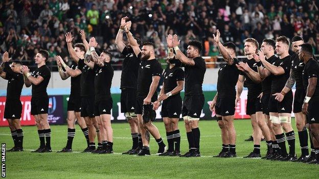 New Zealand celebrate