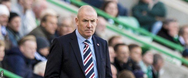 Rangers manager Mark Warburton