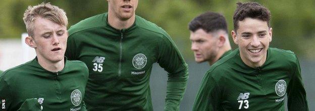 Ewan Henderson made six appearances and Mikey Johnston 23 last season for Celtic