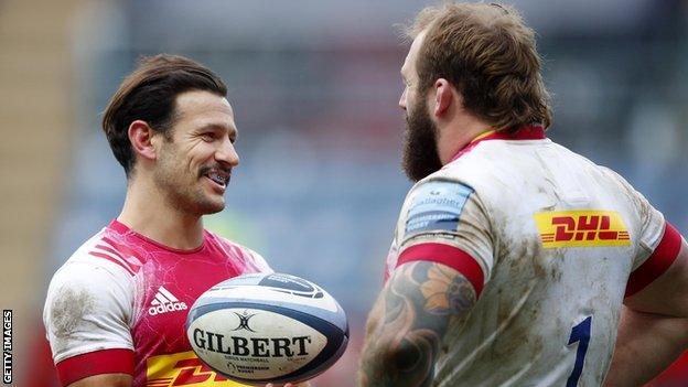 Danny Care (left) and Joe Marler