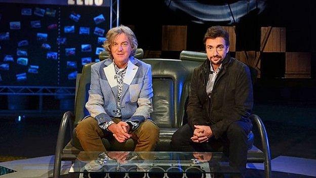 James May and Richard Hammond