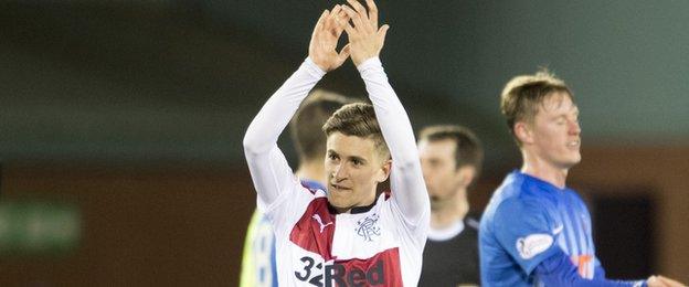 Rangers debutant Myles Beerman