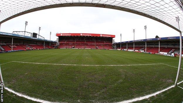 General view of Walsall's home ground