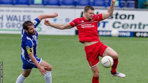 Penybont will be away to Newtown when the Cymru Premier resumes on Wednesday, 3 March