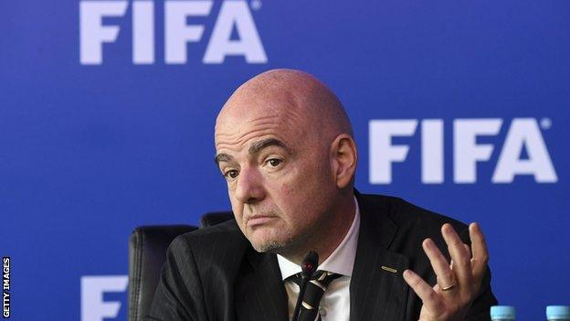 FIFA President Gianni Infantino