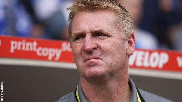 Brentford boss Dean Smith