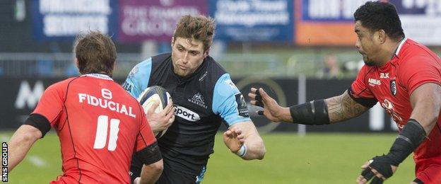 Richie Vernon in action against Toulouse last season