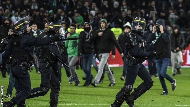 St Etienne v Lyon